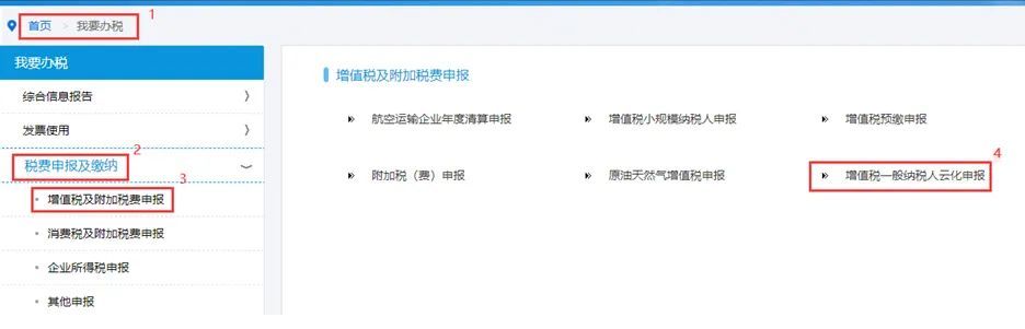 網(wǎng)上稅務申報步驟(電子稅務局增值稅申報流程)