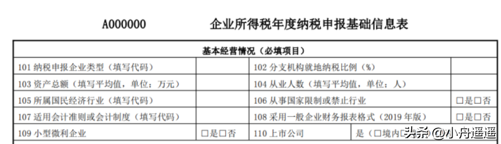 所得稅年度納稅申報(bào)表怎么填(填寫(xiě)年度所得稅匯算清繳表說(shuō)明)